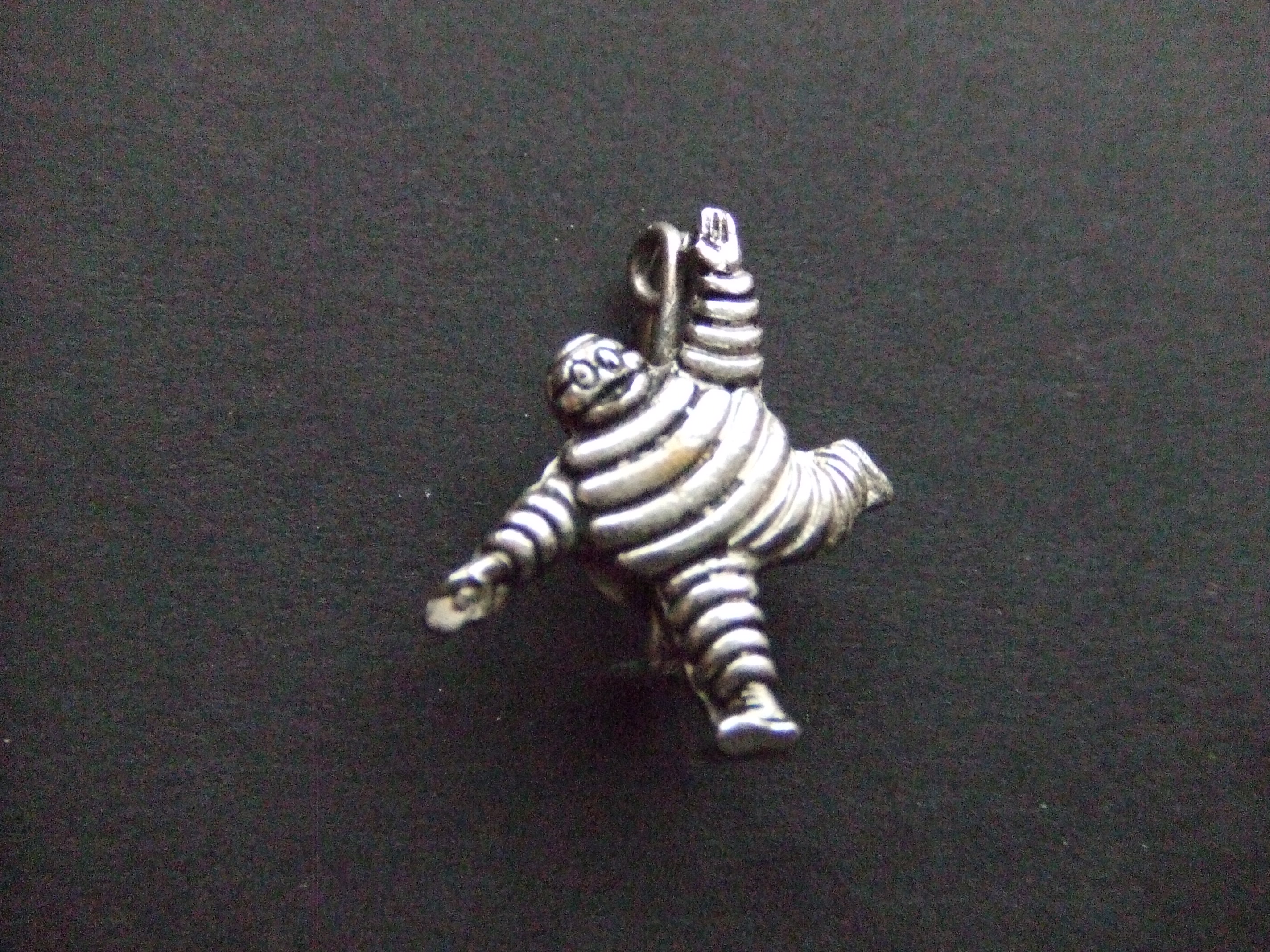Michelin Bibendum banden zilverkleurig